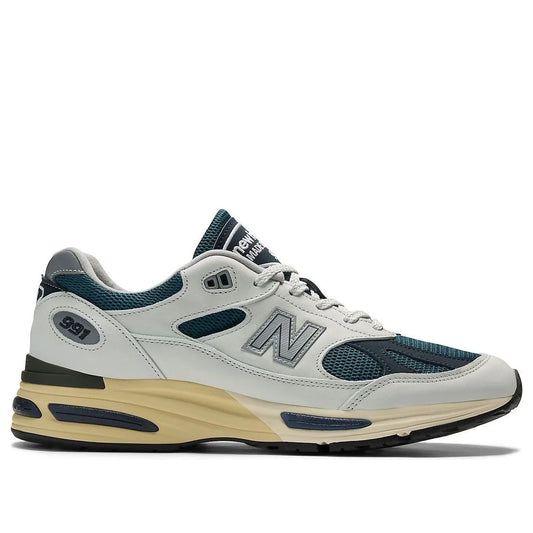 U991TO2 New Balance 991v2 MiUK Grey Total Eclipse