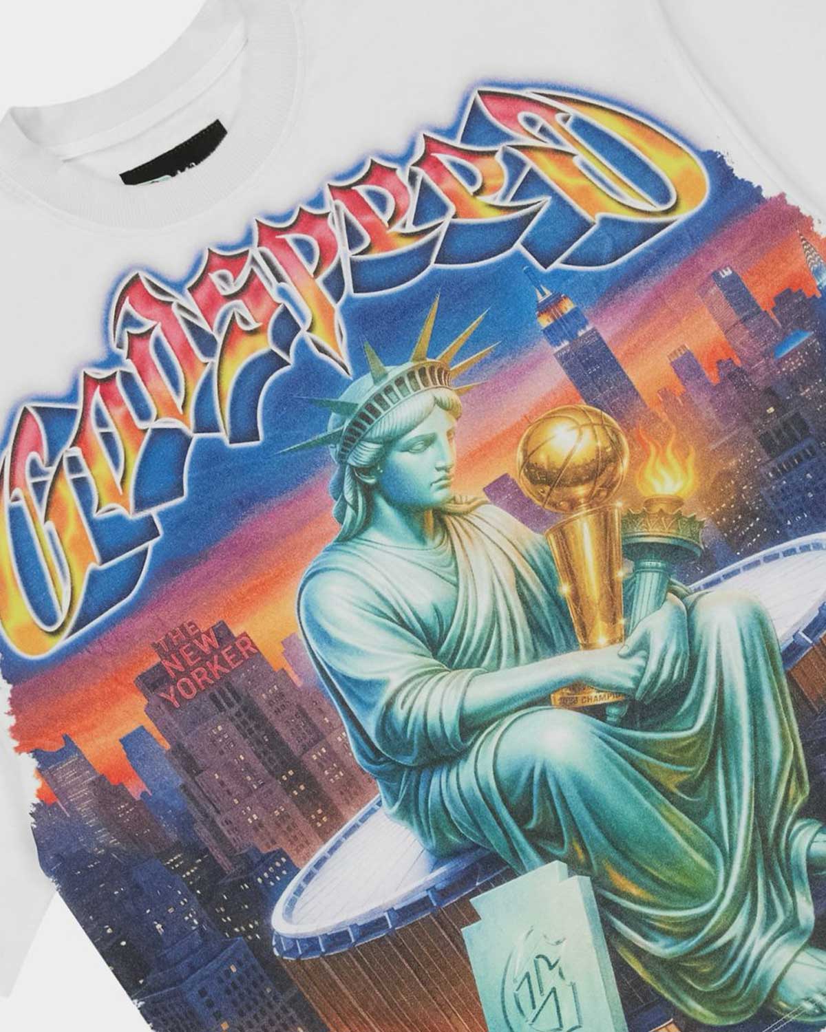 Godspeed Finally Tee White