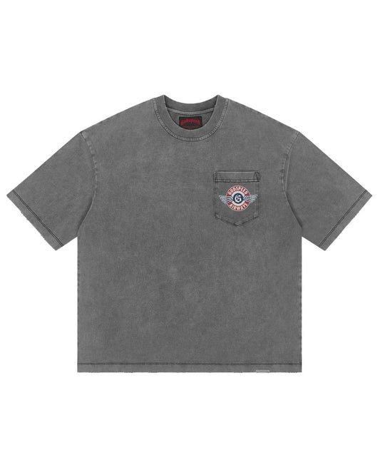 Godspeed GS Air NYC Pocket Tee Grey