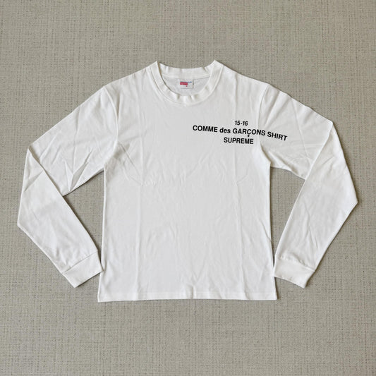 CDG x Supreme Longsleeve