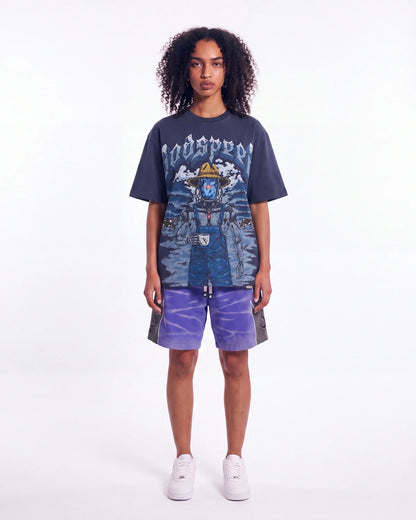 Godspeed Aura Farm II NG Tee Navy