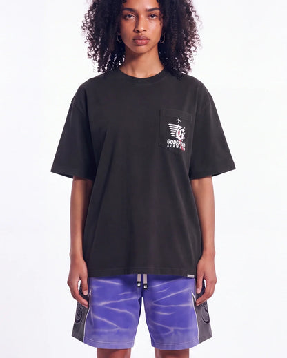 Godspeed GS Air Paris Pocket Tee Black Wash
