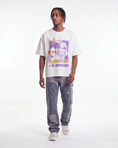 Triple Sevens Kobe Tee White