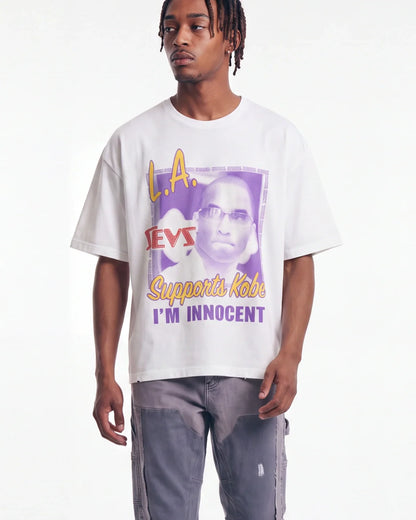 Triple Sevens Kobe Tee White