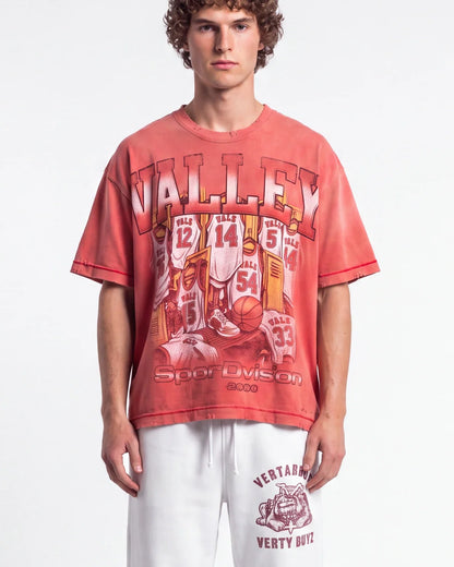 Vale Forever Bleachers Tee Red