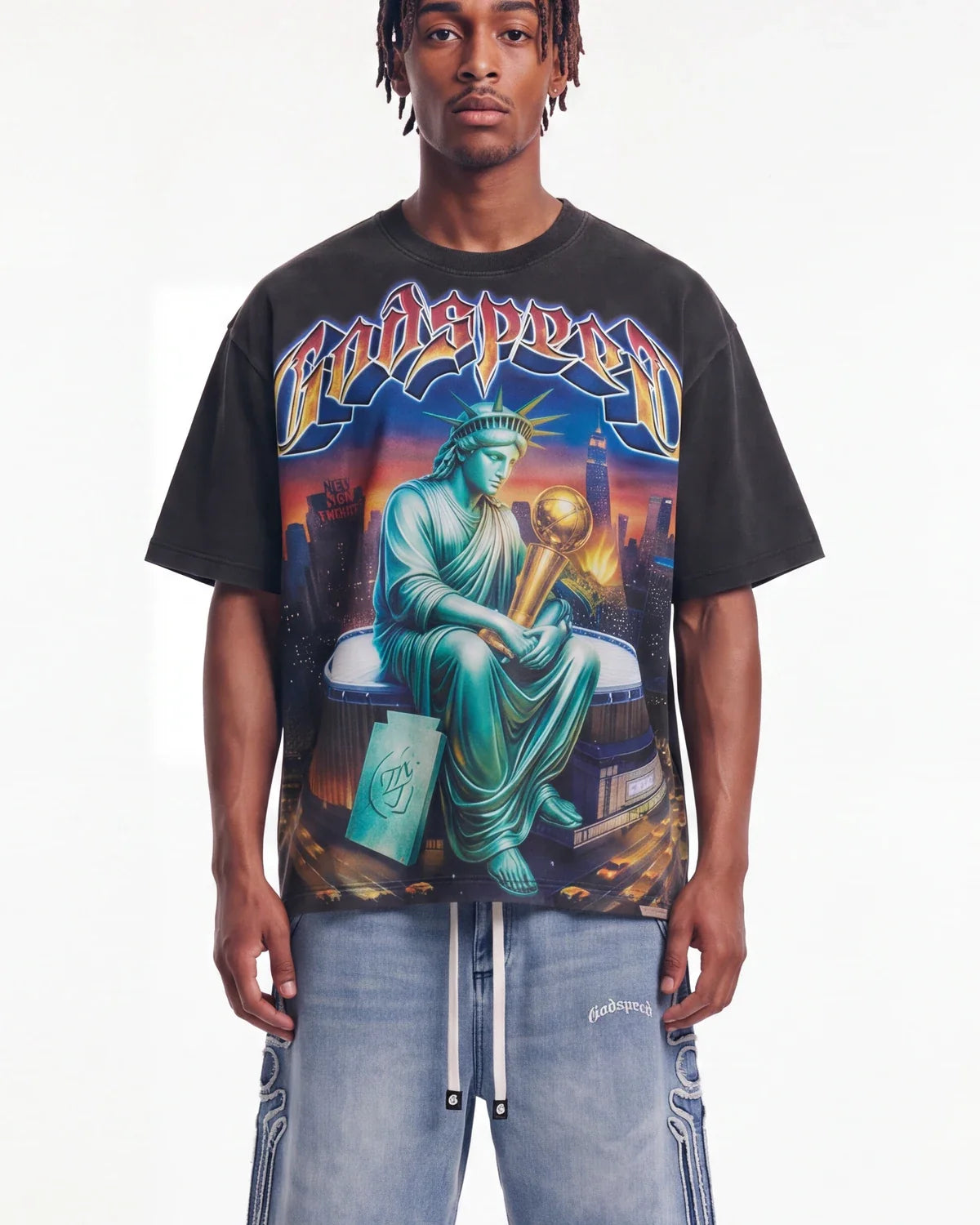 Godspeed Finally Tee Black