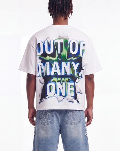 Godspeed Neighborhood Watch Tee White