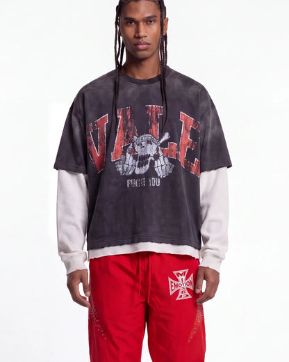 Vale Forever Big Brother L/S Tee Black