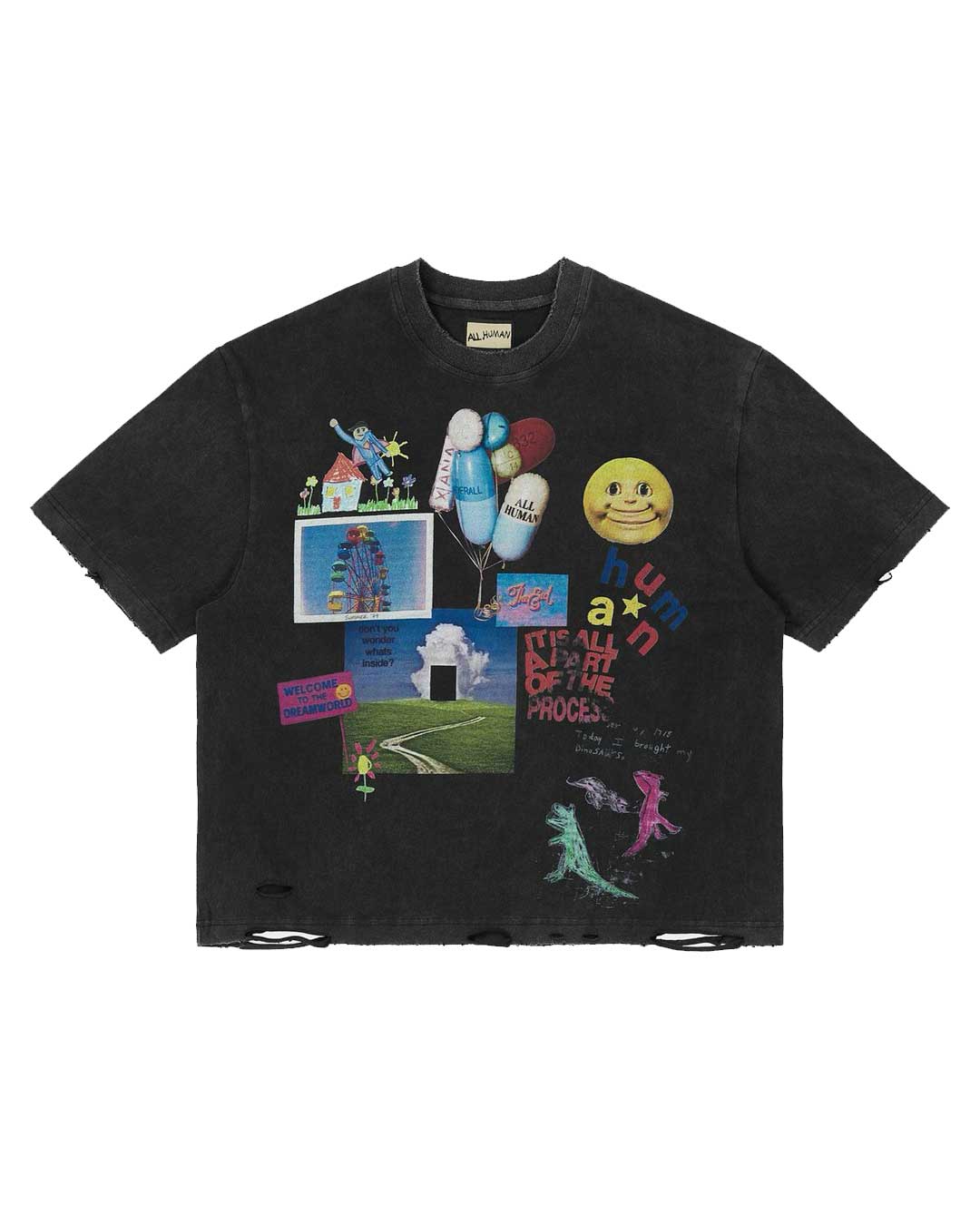 All Human Requiem For A Dream Tee Black