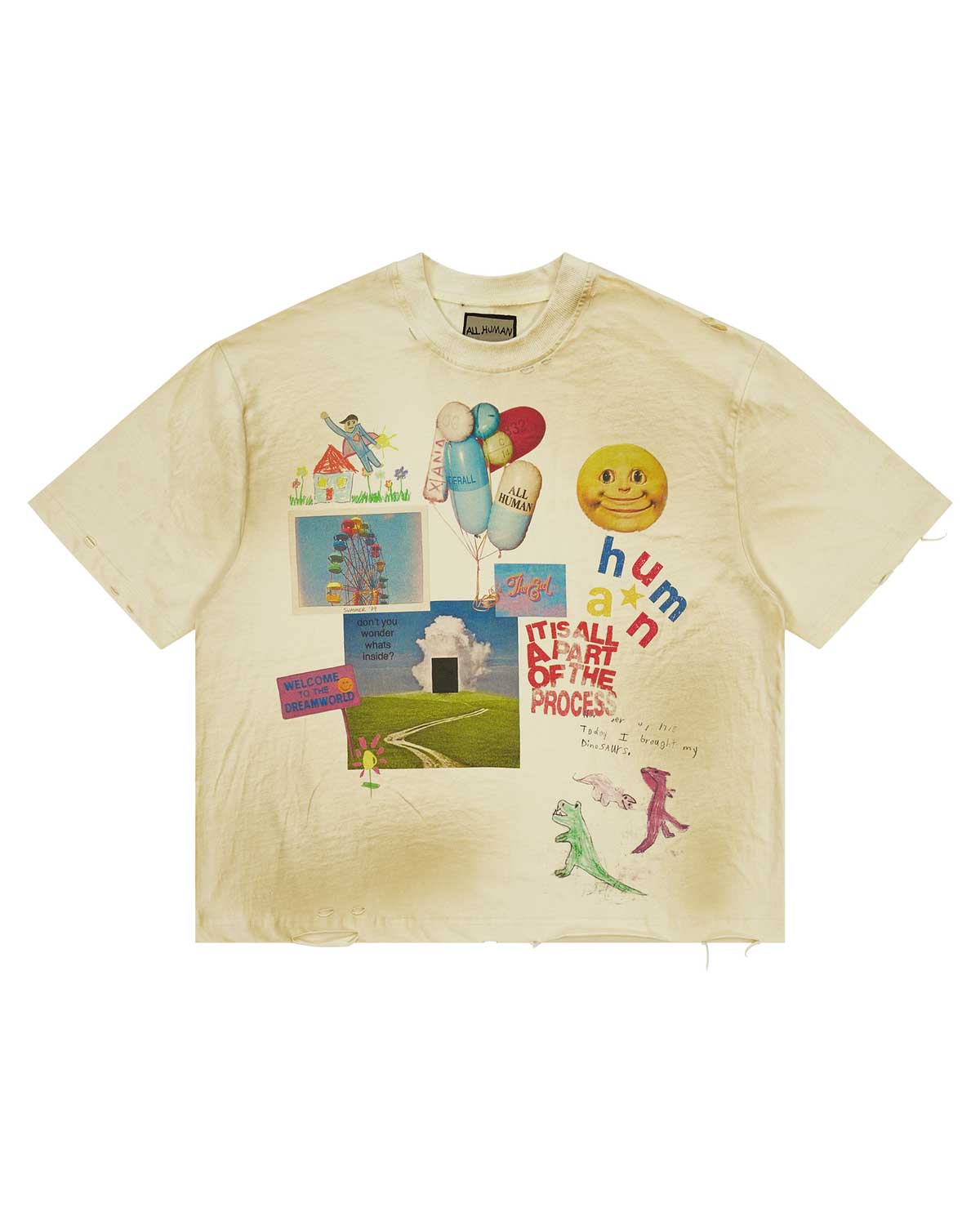 All Human Requiem For A Dream Tee Cream