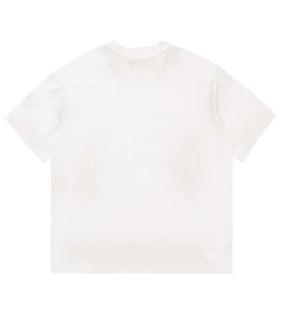 Boredom Kills Happy in Real Life Tee White