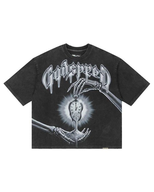 Godspeed Borrowed Time Tee Black Wash