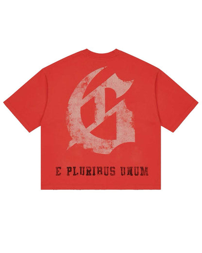 Godspeed Collegiate Tee Cherry Wash