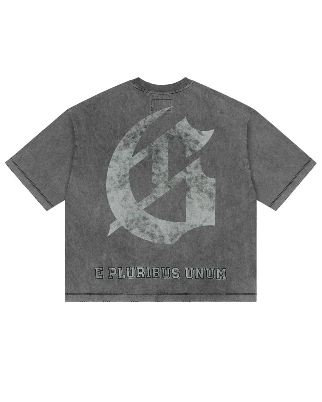 Godspeed Collegiate Tee Grey Wash