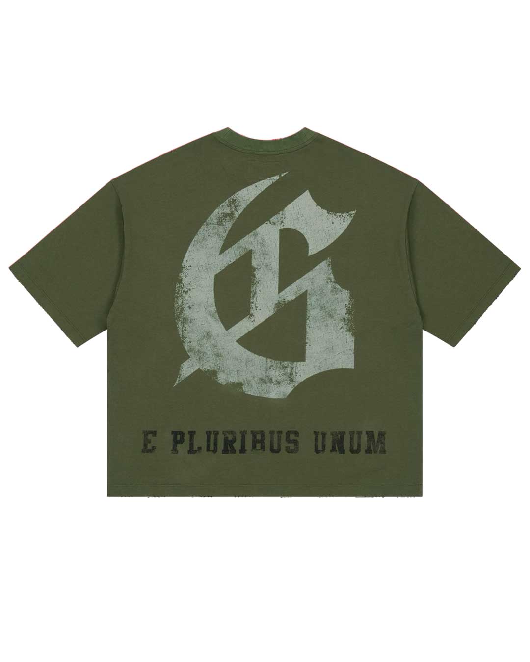 Godspeed Collegiate Tee Olive Wash