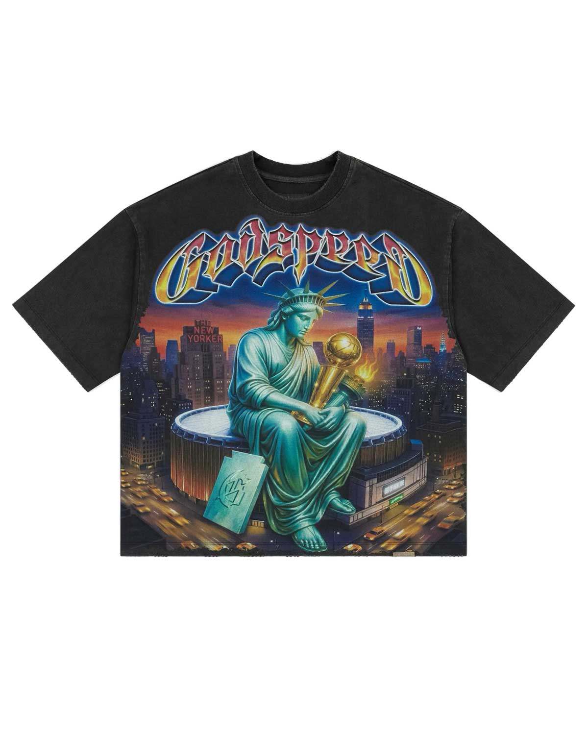 Godspeed Finally Tee Black