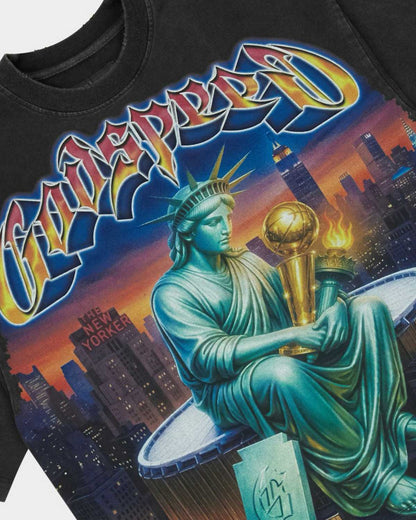 Godspeed Finally Tee Black