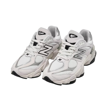 U9060JRB New Balance 9060 White Black Metallic Silver