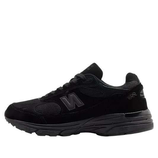 U993BL New Balance 993 MiUSA Triple Black Suede