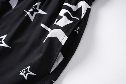 Sp5der Star Pattern Shorts