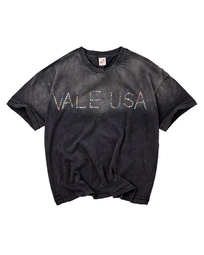 Vale Forever DIY Vale USA Tee Black